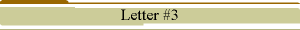 Letter #3