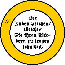 [ Jewish Badge -
Medieval Germany ]